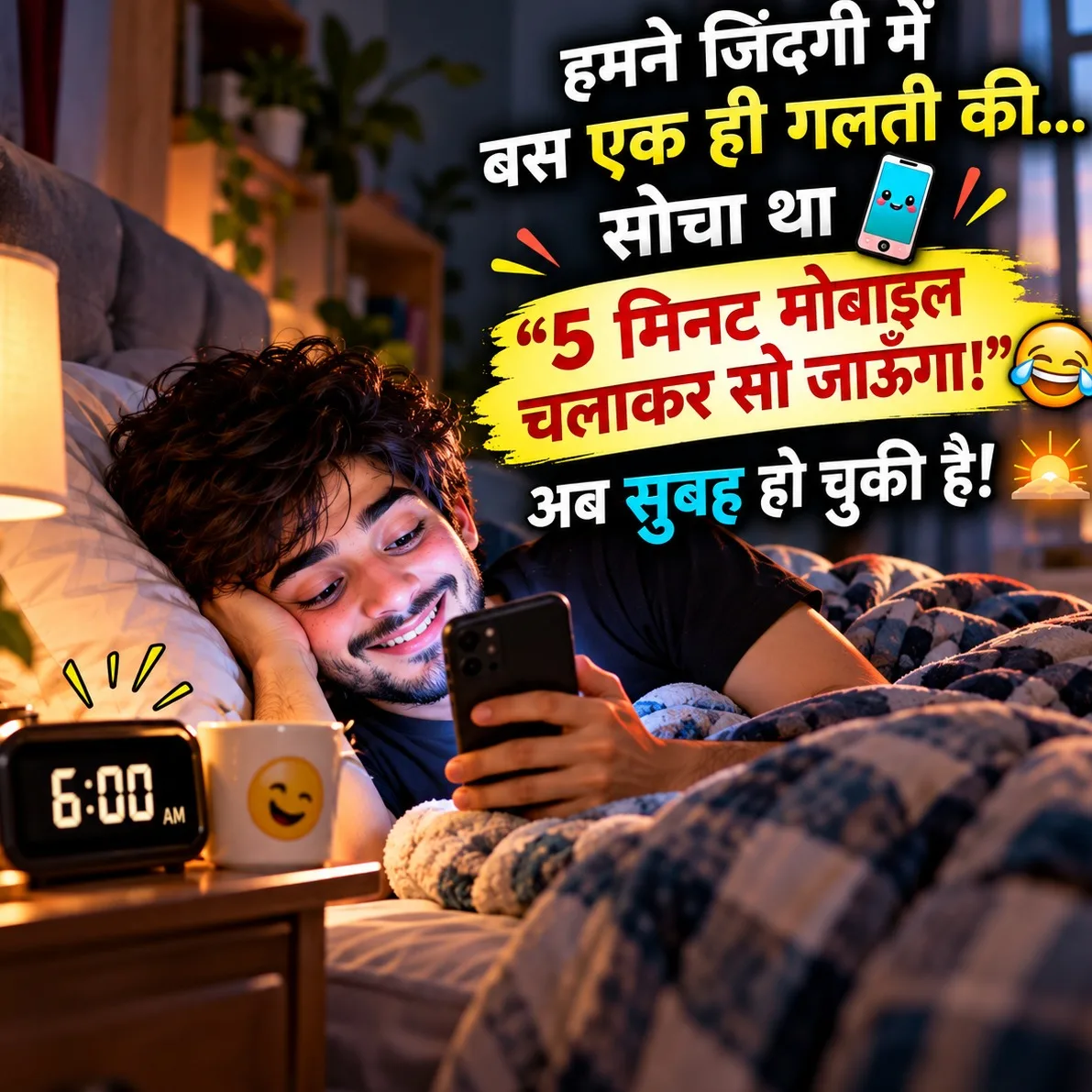 बस 5 मिनट… और पूरी रात गायब! 😂